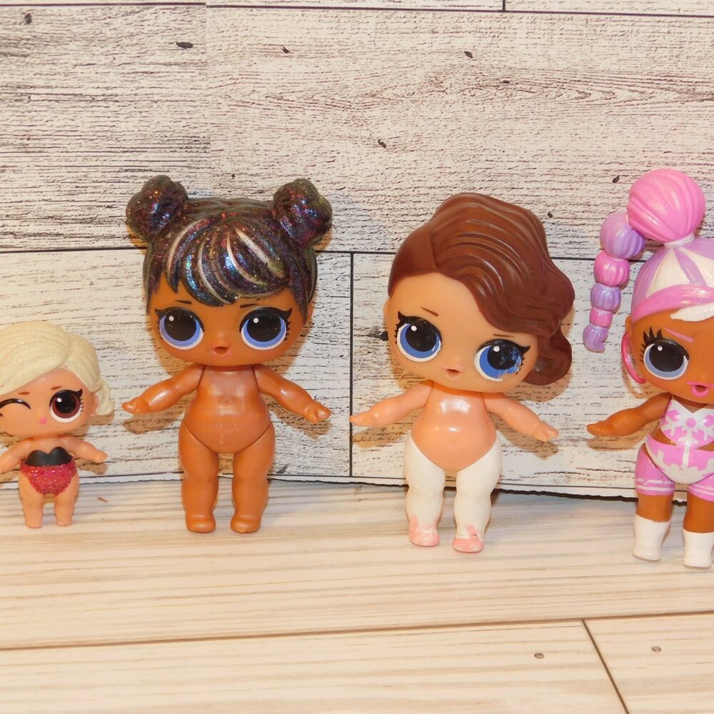 MGA Entertainment Li'l Outrageous Littles LOL Surprise Dolls Cake Toppers. *